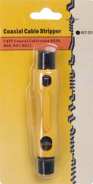 Инструмент для зачистки коаксиального кабеля ЕМТ RG-59, 62, 6, 11, 7, 213, 8 12-0329У