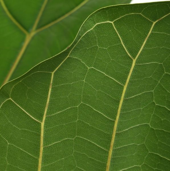 Растение Фикус 21х120 см Лирата