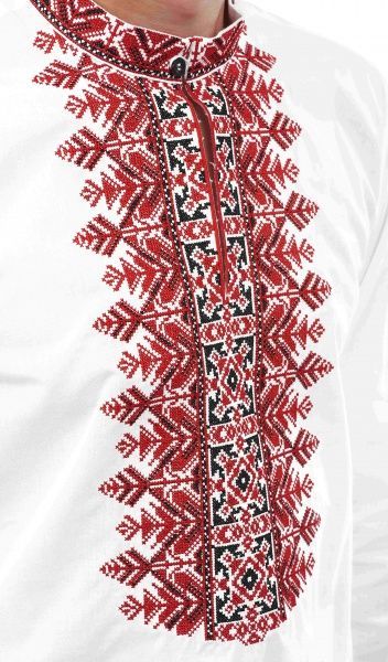 Вышиванка Эдельвика 819-18/09 белый р. 50 