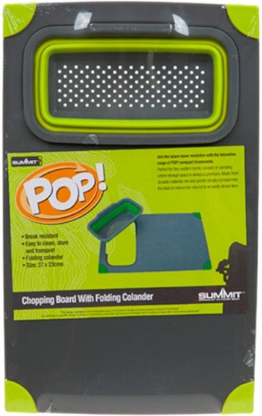 Набір приборів Summit Pop Non-Slip Chop Board Lime