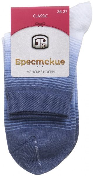 Носки Conte CLASSIC 1100 059 р. 25 джинс/белый 