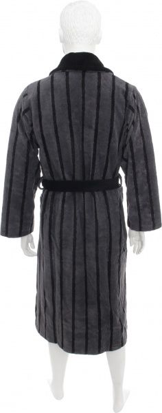 Халат чоловічий Vandyck Vigo р. М сірий із чорним 