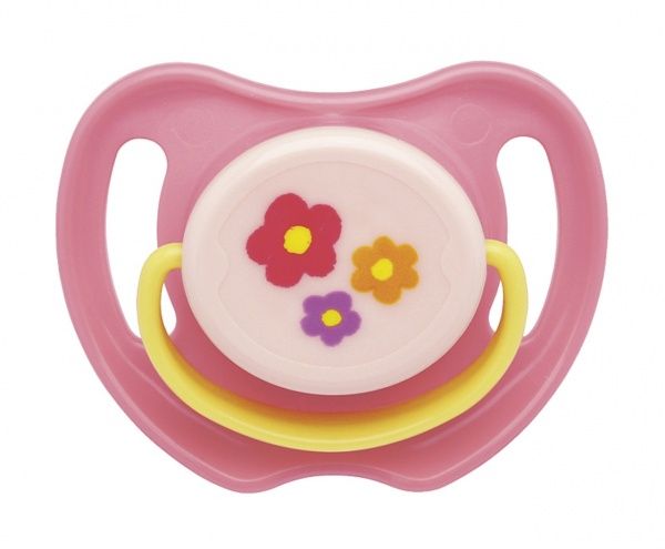 Пустышка Pigeon Цветочек 0+ месяцев (размер S)