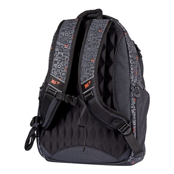 Рюкзак YES T-120 Mechanical monsters черный