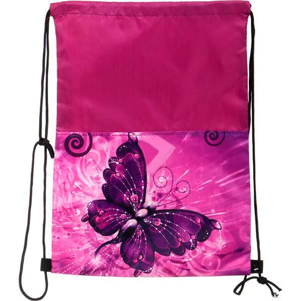 Сумка для взуття Метелик фіолетова