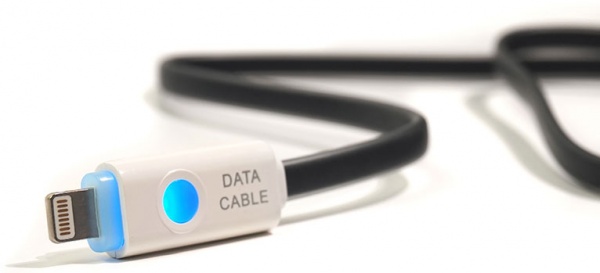 Мережевий зарядний пристрій PowerPlant W-280 Lightning LED 