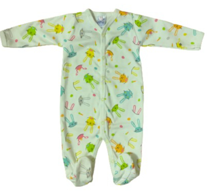 Комбінезон дитячий унісекс Моя планета зайці Кмб302-4 р.62 білий 