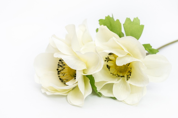 Цветок искусственный Искусственный цветок Мак, белый, 56 см Девилон