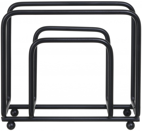 Салфетница 14,6х5,6х13,2 см черный S-E49111M Flamberg Premium