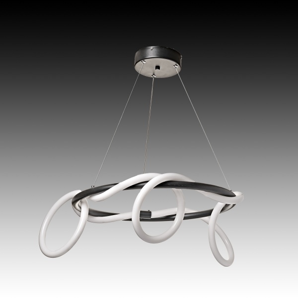 Люстра светодиодная Berger 1x60 Вт черный 7006-PL-60 Black 