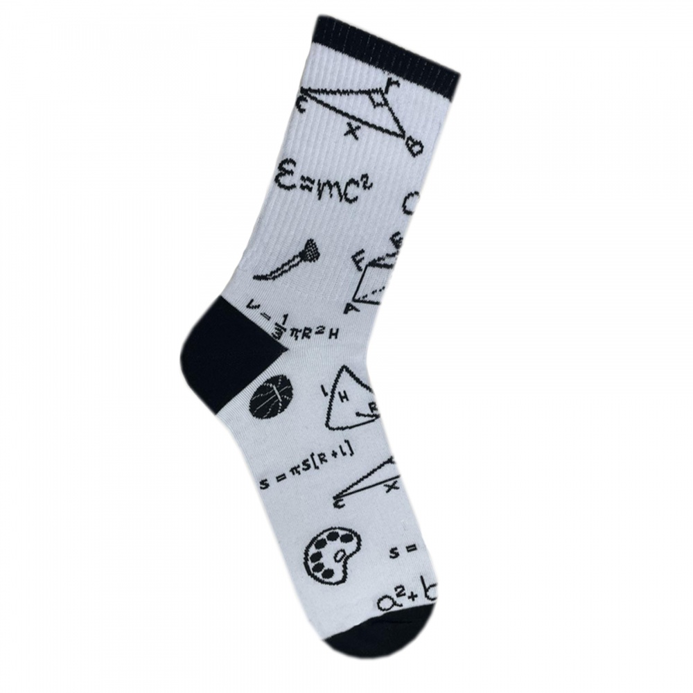 Носки мужские Premier Socks спорт Обучение р.44-45 білий з літерами 1 шт.