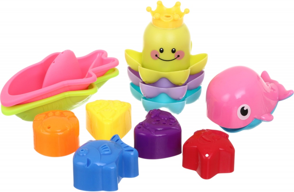 Набор игрушек для ванной MERX Limited 13 шт MX0470102