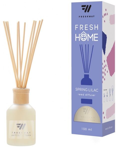 Аромадифузор для дому FRESHWAY Spring Lilac Весняний бузок 100 мл