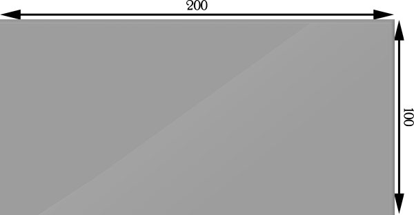 Плитка Golden Tile Metrotiles plane темно-сірий 46П011 10x20 