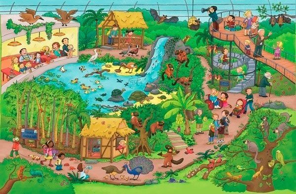 Книга Каролин Гертлер «Міні Зоопарк! Віммельбух» 978-617-739-567-5