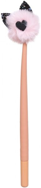 Ручка гелевая Пушистые ушки розовый 2252521160017 