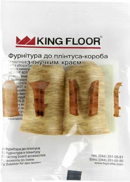 Комплект углов наружных TIS дуб палубный 