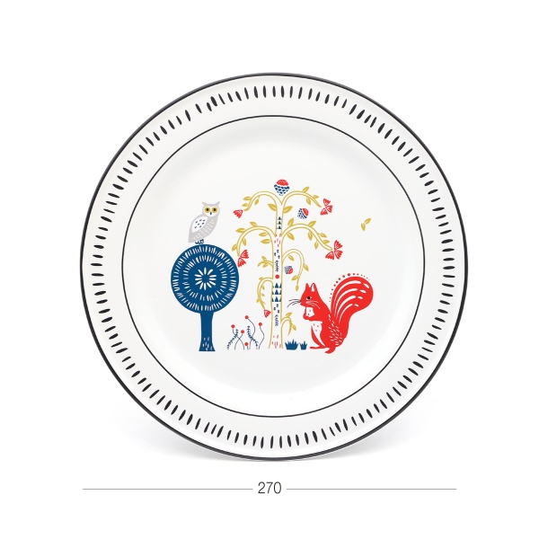 Тарелка обеденная Лесная песня 27 см MVM