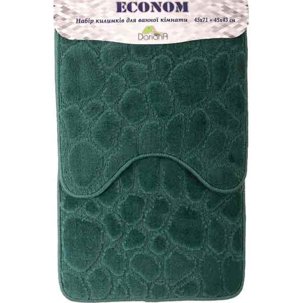 Набір килимків Dariana Econom JD 664 зелений