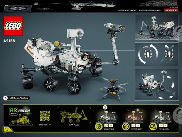 Конструктор LEGO Technic Місія NASA Марсохід «Персеверанс» 42158