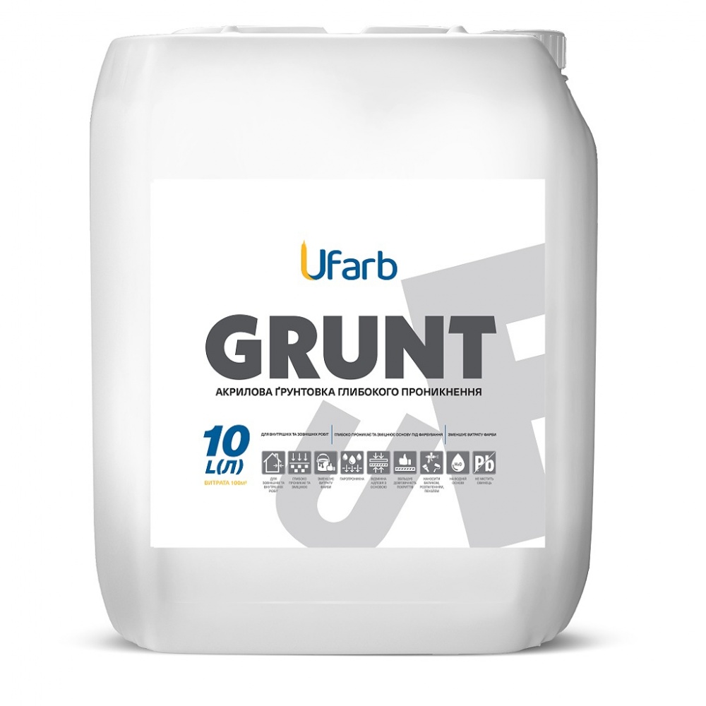 Ґрунтовка глибокопроникна Ufarb 10 л