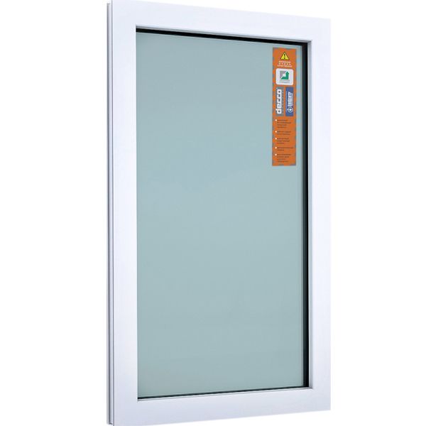 Окно глухое DECCO 60 500x900 мм