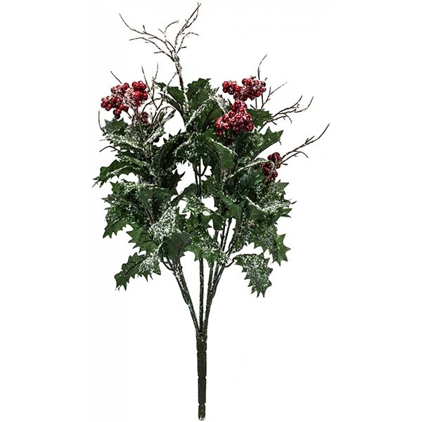 Гілка різдвяна XF-71128A-RD 55 см