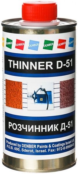 Разбавитель D-51Denber 0,5 л 