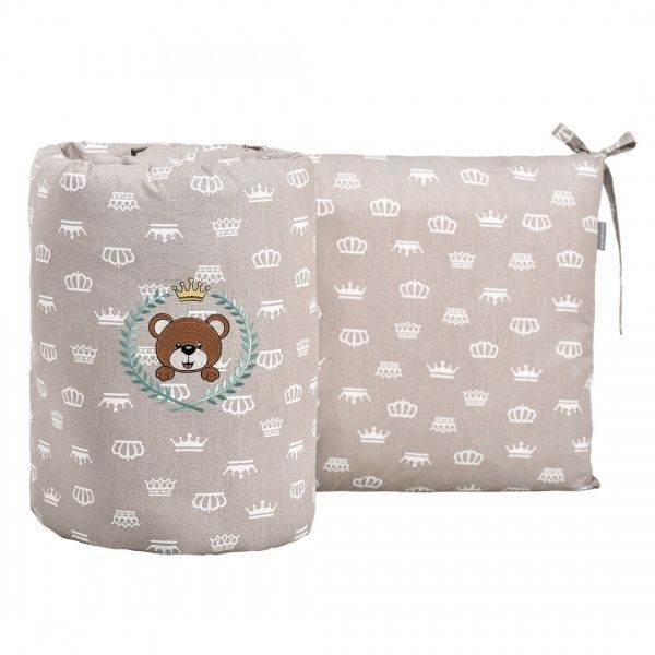 Бортик захисний у ліжечко 42х198 см IDEIA бежевий 800013737 