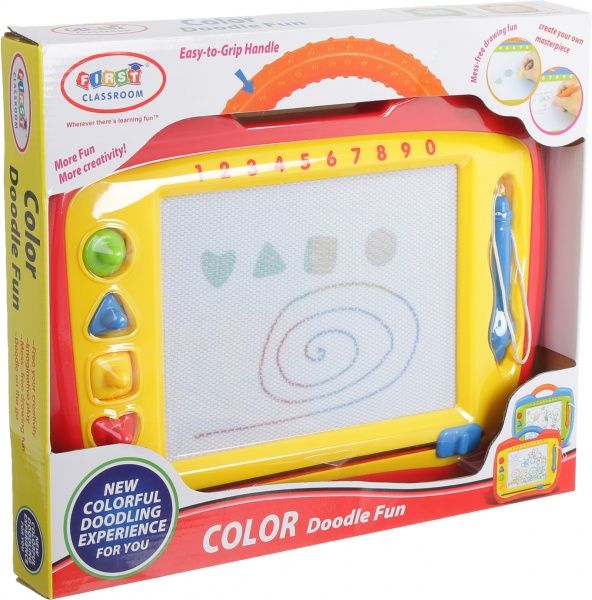 Доска магнитная First Classroom Sweet желто-красная HM1309B/rd-yel