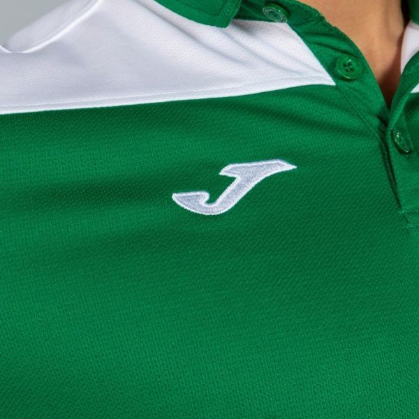 Поло Joma POLO SHIRT HOBBY II GREEN-WHITE S/S 101371.452 M зелений