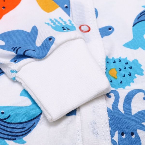 Комбинезон детский унисекс Minikin р.56 молочный 21300256 