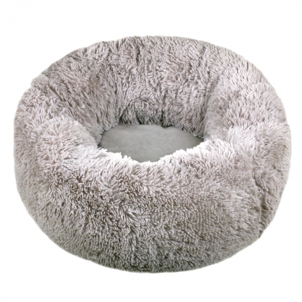 Лежак RED POINT 60х60х20 см текстиль серый