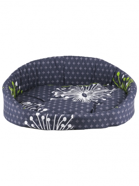 Лежак FX home Одуван овальный синий 47х38 см