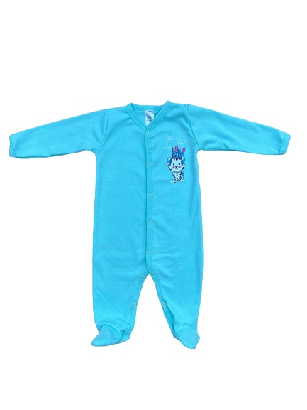 Комбінезон унісекс Bambinelli р.62 бірюзовий Кмб300-5 