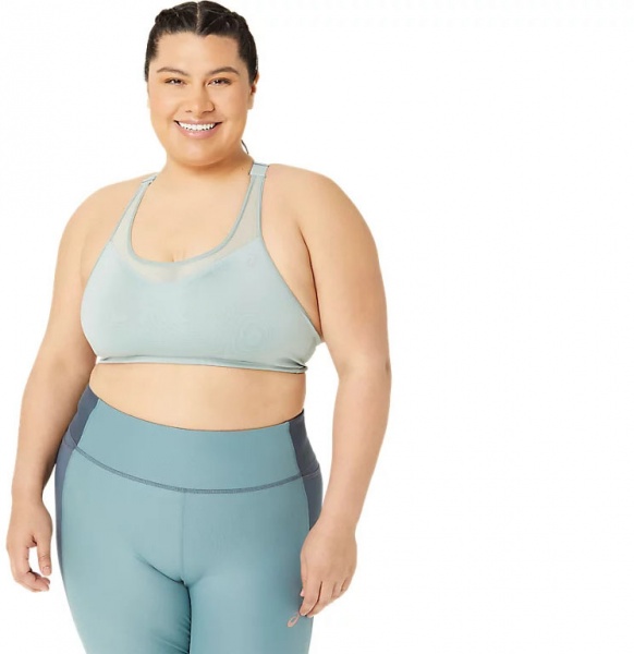 Бра Asics ACCELERATE BRA 2012B911-402 р.M бірюзовий