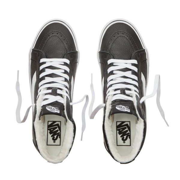 Кеды Vans UA SK8-Hi Reissue (Leather/, 4.5, M VA2XSBEU1 р. US 4,5 черный