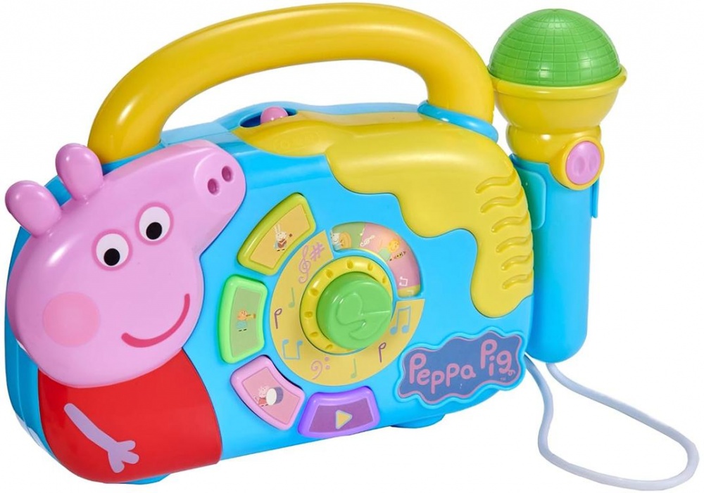 Игрушка музыкальная HTI Peppa Бумбокс Пеппи 1684914