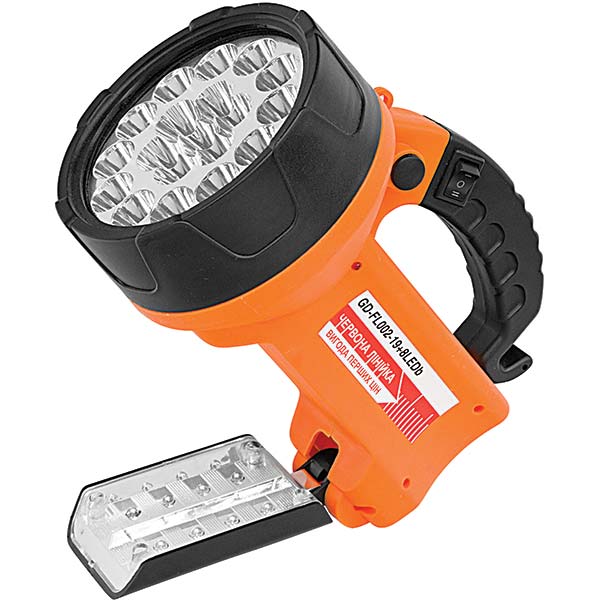 Фонарь Красная Линейка GD FL-19+8 LED