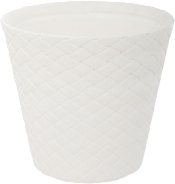 Горщик пластиковий Prosperplast Matuba круглий 19л білий (71363-449) 