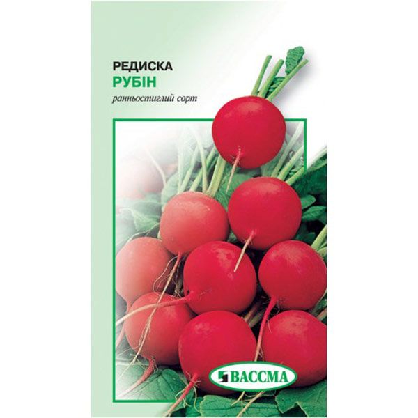 Семена Редис Рубин 20 г