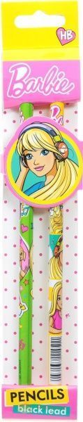 Олівець чорнографітний Barbie YES