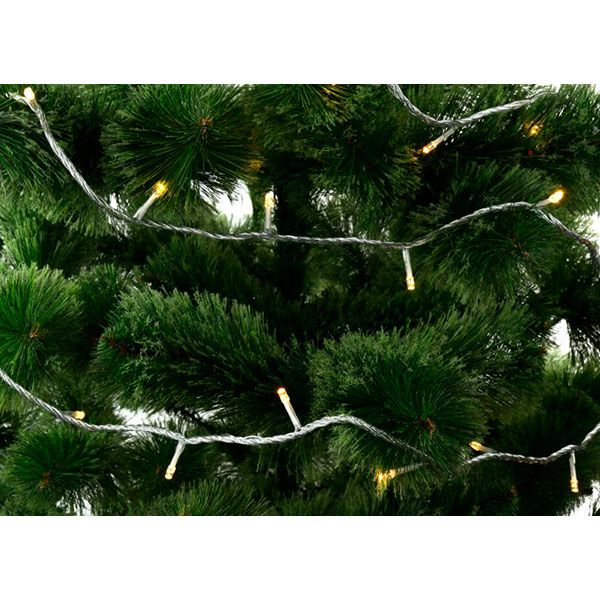 Гирлянда линейная LED 80 ламп 8 м тепло-белая 11530515