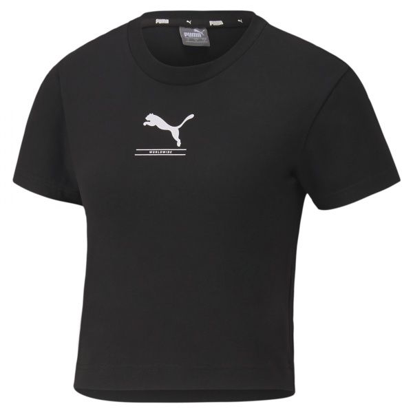 Футболка Puma Nu-tility Fitted Tee 58137701 S черный