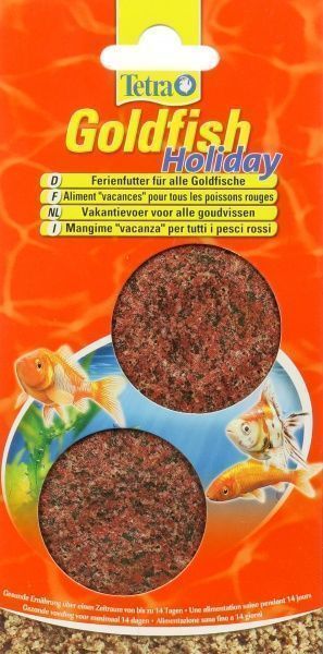 Корм Gold fish Holiday 2х12 гр