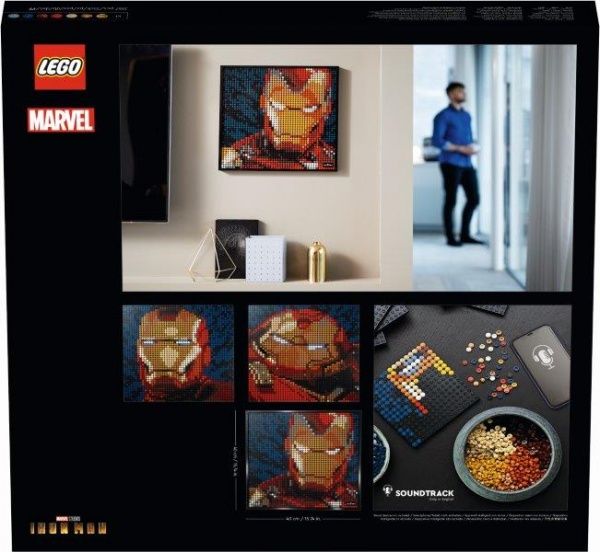 Конструктор LEGO Art Marvel Studios: Железный человек 31199