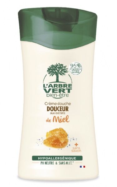 Гель для душа L'Arbre Vert с натуральным медовым экстрактом 250 мл