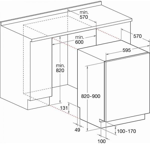Вбудовувана посудомийна машина Hotpoint Ariston ELTB 4B019 EU
