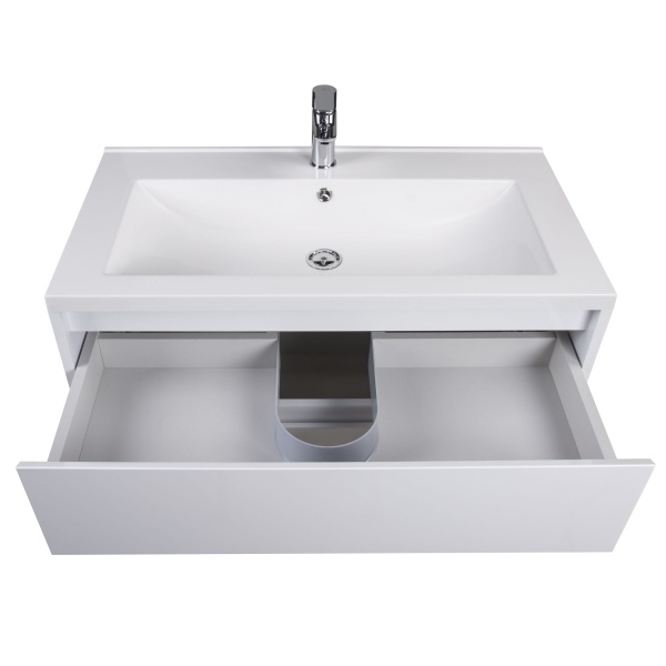 Тумба підвісна Мойдодир Marko 100 с умывальником Cosmopolitan 100