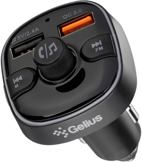 FM-трансмітер Gelius Pro RGB-QC GP-FMT050